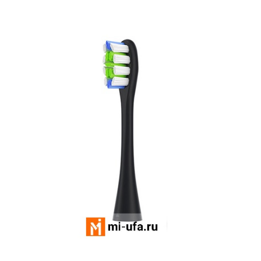 Сменные насадки Amazfit P3 для зубных щеток Oclean Z1/X/SE/Air/One Soft brush 2шт (черные)