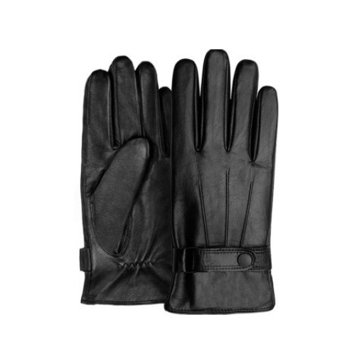 Мужские перчатки Qimian Spanish Lambskin Touch Screen Gloves (черные, L)