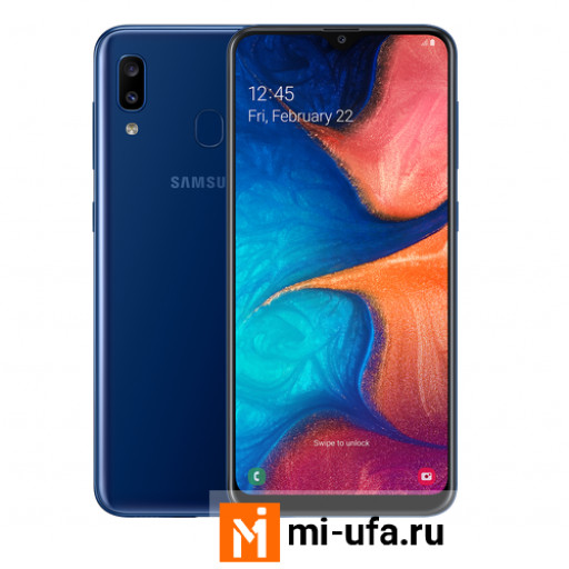 Смартфон Samsung Galaxy A20 SM-A205F 32GB Blue