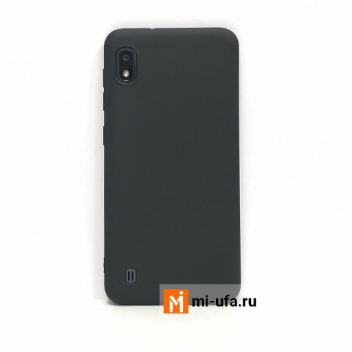 Накладка для смартфона Samsung Galaxy A10 Soft-touch (черная)