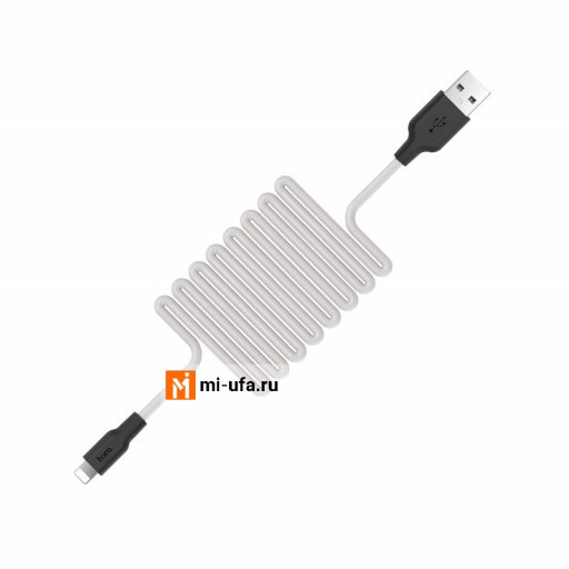 Kабель USB Hoco X21 Silicone Series Type-C Cable 1m (белый)