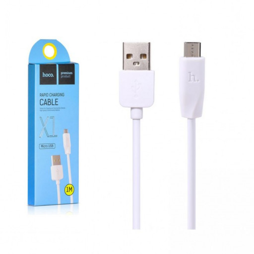 Кабель USB HOCO X1 Rapid Charging Cable Micro USB (белый)