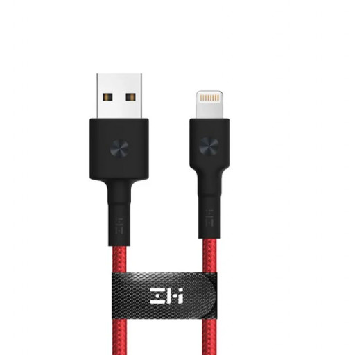 Кабель USB ZMI MFi Lightning 1m AL803 (крансый)