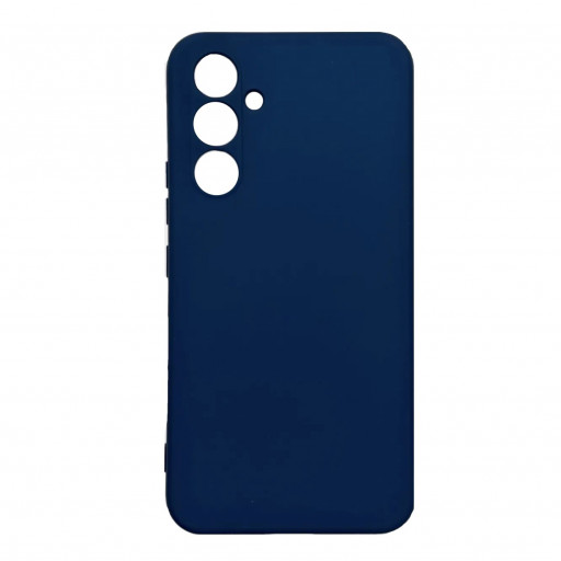 Накладка силиконовая Silicone Cover для смартфона Samsung Galaxy A54 (синяя)