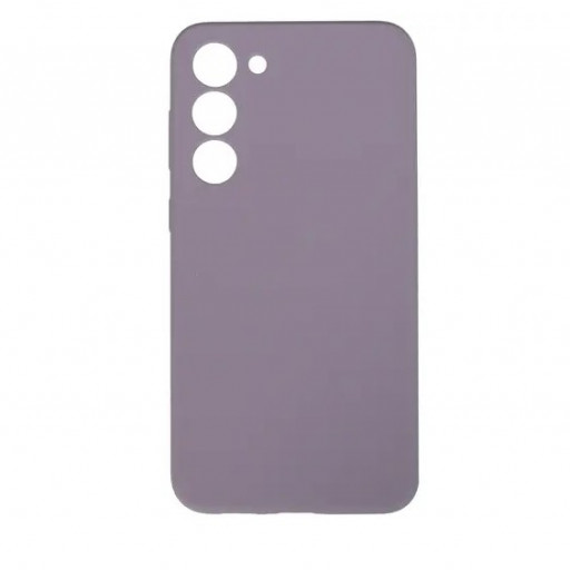 Накладка силиконовая Silicone Case для смартфона Samsung Galaxy S23 Plus (фиолетовая)