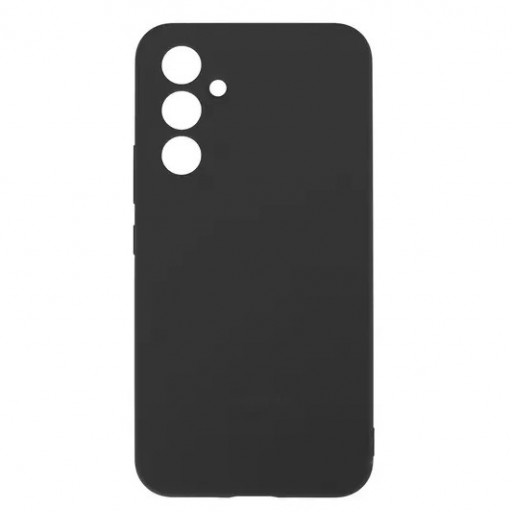 Накладка силиконовая Silicone Cover для смартфона Samsung Galaxy A54 (черная)
