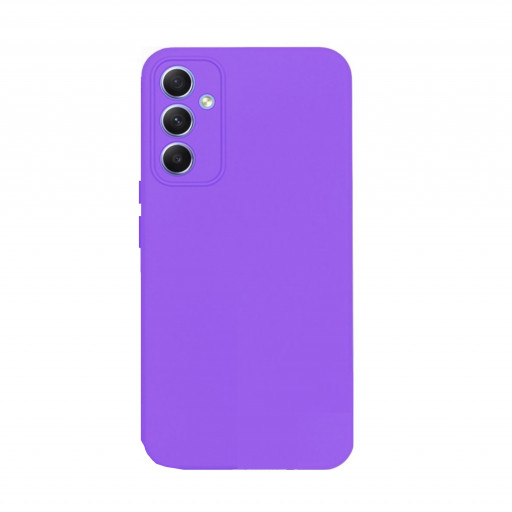 Накладка силиконовая Silicone Cover для смартфона Samsung Galaxy A54 (фиолетовый)