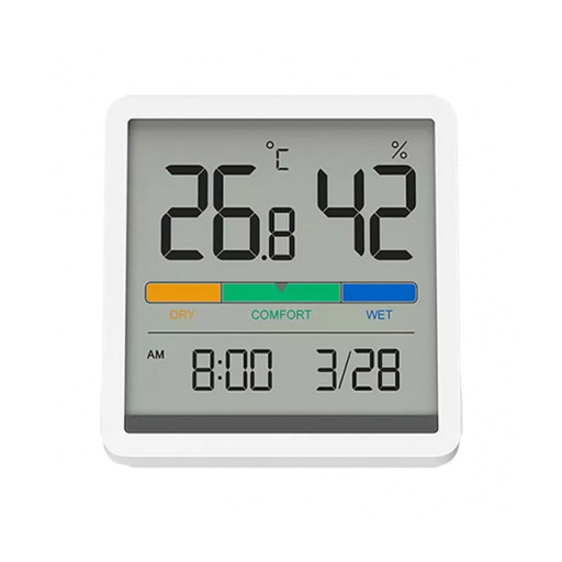 Электронный термометр/гигрометр Beheart Temperature and Humidity Clock Display W200 (белый)