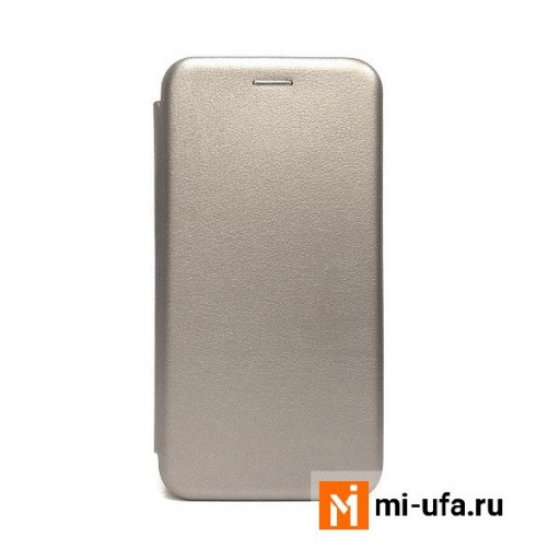 Чехол-книжка Fashion магнитный для смартфона Samsung Galaxy A10 (серый)