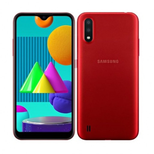 Смартфон Samsung Galaxy M01 3/32Gb (Красный)