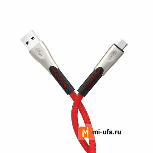 Kабель USB HOCO U48 Superior speed Type-C 1.2m (красный)