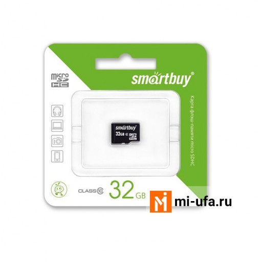 Карта памяти SmartBuy Micro SD 32Гб (без адаптера)